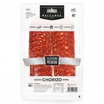 Chorizo extra loncheado Palcarsa 80 g