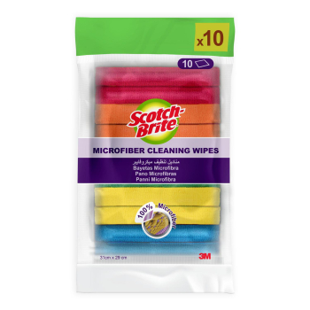 Set 10 Bayetas Microfibra SCOTCH BRITE