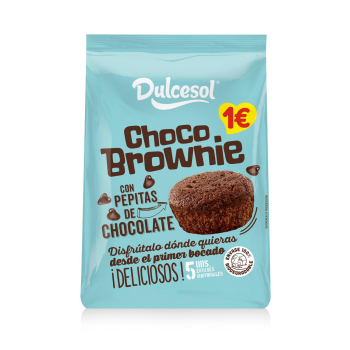 Brownie choco Dulcesol 5 ud.