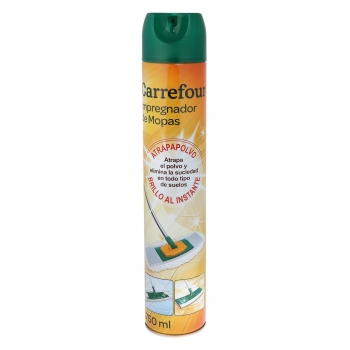 Impregnador mopas spray Carrefour 750 ml.