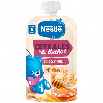 Bolsita de trigo y miel desde 6 meses Nestlé 110 g