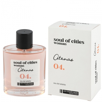 Agua de colonia Soul Of Cities Women 04. Atenas Les Cosmétiques 100 ml.