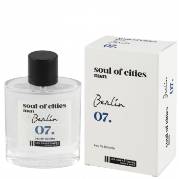 Agua de colonia Soul Of Cities Men 07. Berlín Les Cosmétiques 100 ml.
