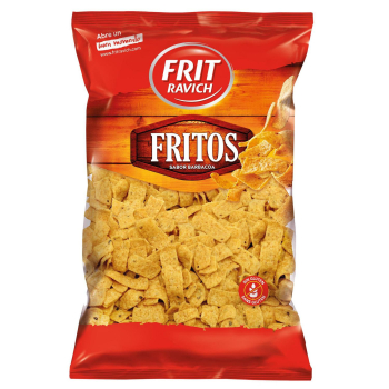 Aperitivo de maíz Fritos Frit Ravich sin gluten 130 g.