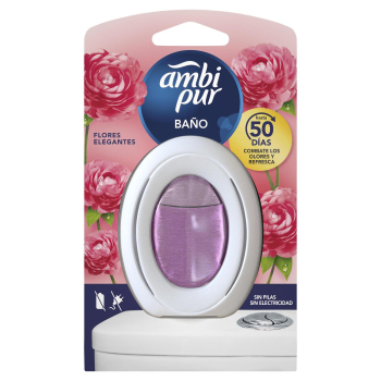 Ambientador baño flores elegantes Ambi Pur 1 ud.