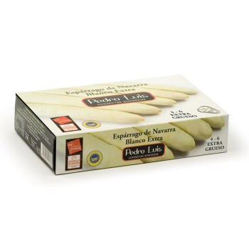Espárrago blanco 4/6 extra grueso Pedro Luis 250 g.