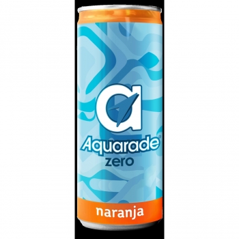 Aquarade sabor naranja lata 33 cl.