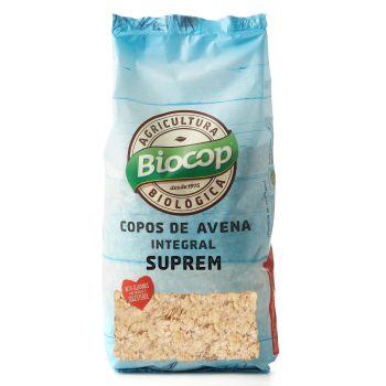 Copos de Avena Integral ecológica Suprem Biocop 500 gr.