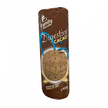 Galleta Digestive Cacao Family Biscuits 400 g. 