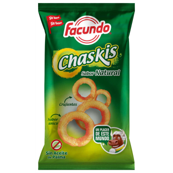 Aros de maíz Chakis Facundo sin gluten 50 g.