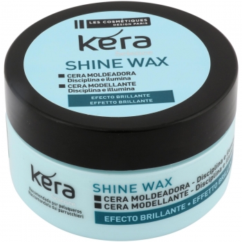 Cera de peinado moldeadora efecto brillante Kera Science Les Cosmétiques 75 ml.