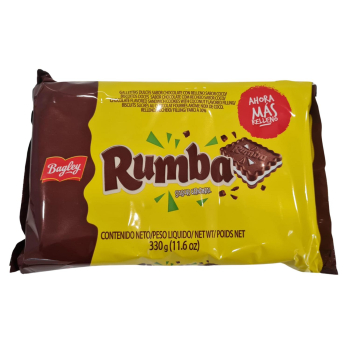 Galletas al cacao Rumba 330 g.