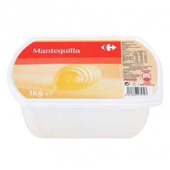 Mantequilla Carrefour 1 kg.
