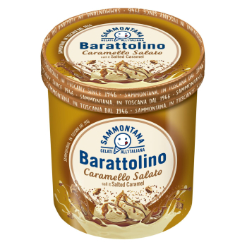 Helado de caramelo salado Sammontana 500 g.