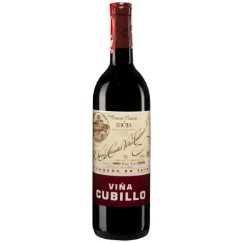 Vino tinto crianza Viña Cubillo D.O.Ca. Rioja 75 cl.