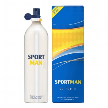 Agua de colonia Go For It Sportman 250 ml.