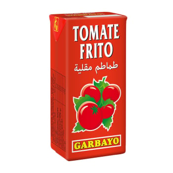 Tomate frito Garbayo brik 390 g.