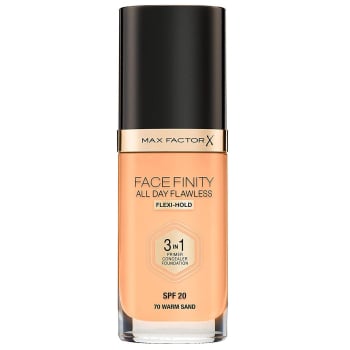 Base de maquillaje face finity 3en1 SPF 20 - 70 warm sand Max Factor 1 ud.