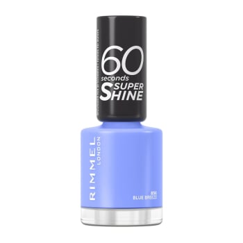 Esmalte de uñas 60 Seconds Super Shine 856 blue breeze Rimmel London 1 ud.