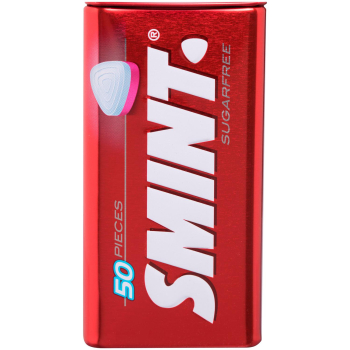 Caramelos sabor fresa sin azúca Smint 50 ud.