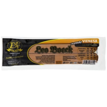 Salchichas Leo Boeck Vienesa sin gluten y sin lactosa 160 g.