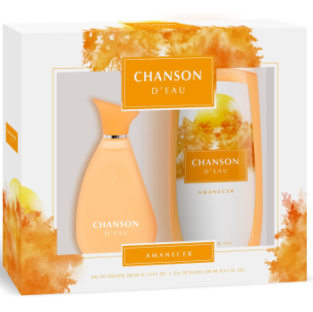 Estuche Chanson D´eau Amanecer: colonia 100 ml y gel 250 ml.