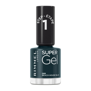 Esmalte de uñas Super Gel 068 beach house blue Rimmel London 1 ud.