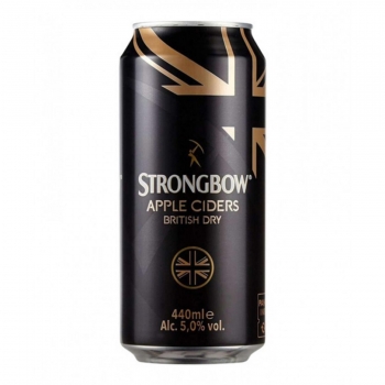 Sidra Strongbow British Dry lata 50 cl.