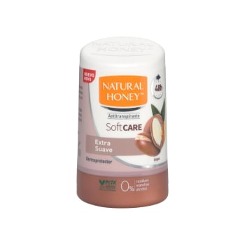 Desosorante en roll-on antitranspirante softcare Natural Honey 50 ml.