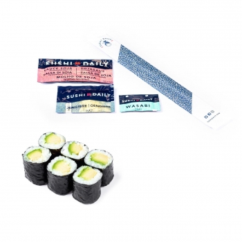 Maki de aguacate Sushi Daily 6 piezas