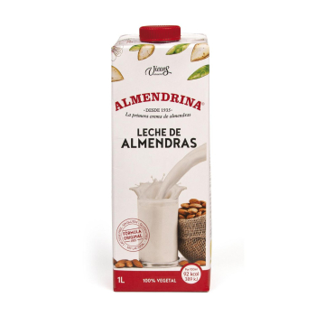 Leche de almendras Almendrina sin gluten y sin lactosa brik 1 l.