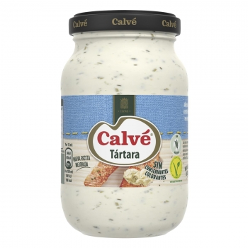 Salsa tártara Calvé sin gluten 225 ml.