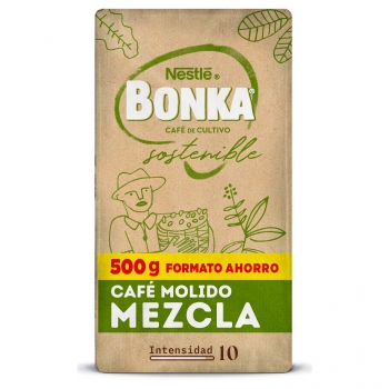 Café Molido Nezcla Nestlé Bonka Cultivo Sostenible 500 g.