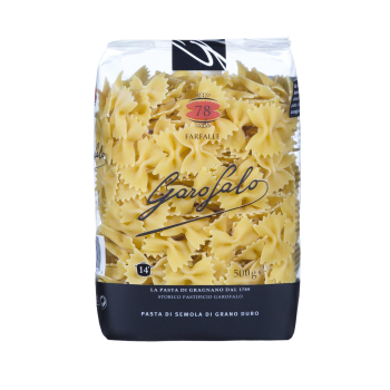 Pasta farfalle Garofalo 500 g.