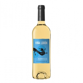 Vino blanco Viña Lobón V.T. Castilla 75 cl.