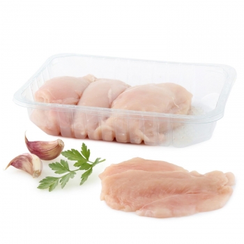 Pechuga de pollo en filetes Carrefour sin gluten y sin lactosa450 g aprox