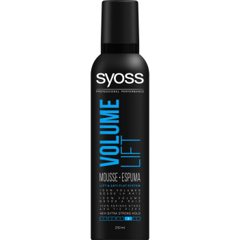 Espuma 48h extra strong hold Volume Lift Syoss 250 ml.