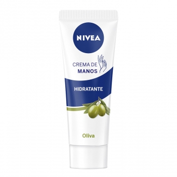 Crema de manos hidratante aceite de oliva Nivea 100 ml.
