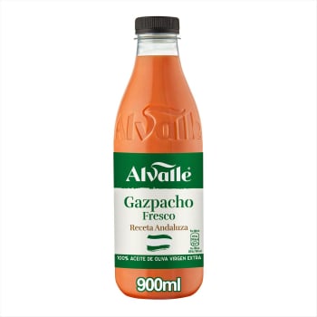 Gazpacho fresco Receta andaluza Alvalle 900 ml.