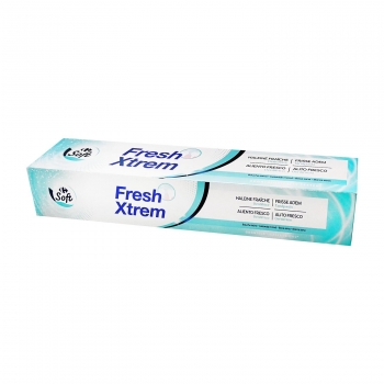 Dentífrico Fresh Xtrem Carrefour Soft 75 ml.