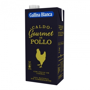 Caldo de pollo gourmet Gallina Blanca sin gluten 1 l.