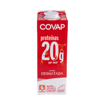 Leche desnatada Covap sin lactosa 1 l.