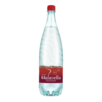 Agua con gas Malavella 1,2 l.
