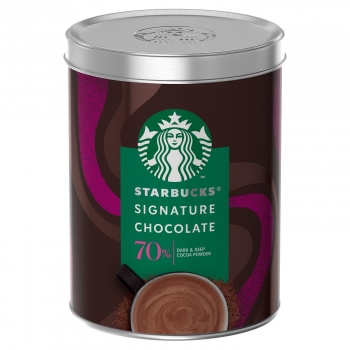 Cacao soluble 70% cacao Starbucks Signature Chocolate 300 g.