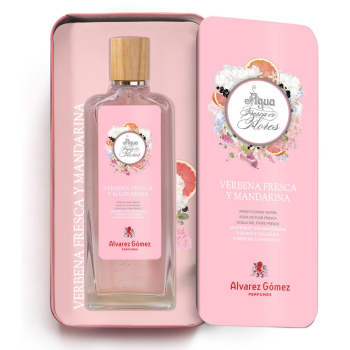Agua de colonia verbena fresca y mandarina Alvarez Gómez 150 ml.