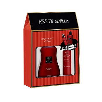 Agua de colonia Scarlet Opal Aire de Sevilla 150 ml.+ Body Mist 50 ml.