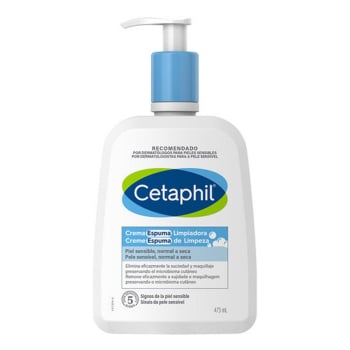 Crema espuma limpiadora Cetaphil 473 ml.