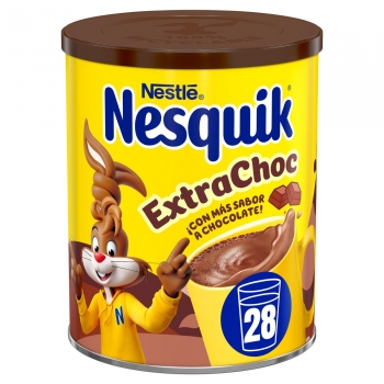 Cacao soluble instantáneo extra chocolate Nestlé Nesquik 390 g.
