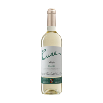 Vino blanco joven viura Cune D.O.Ca. Rioja 75 cl.