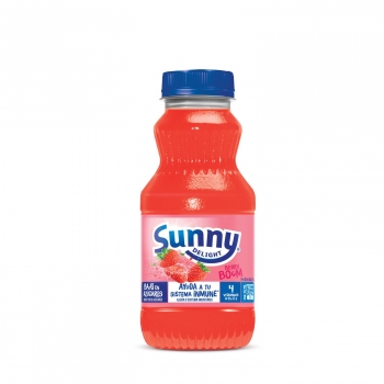Zumo de fresa Sunny Delight botella 31 cl.